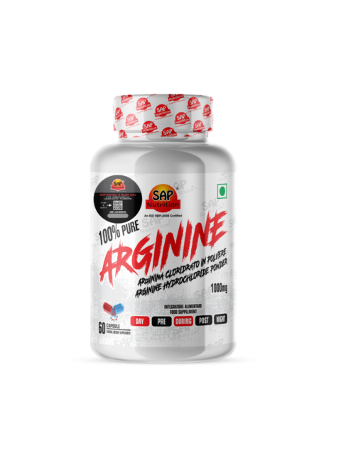 Sap Nutrition Arginine White Series 60 Capsule