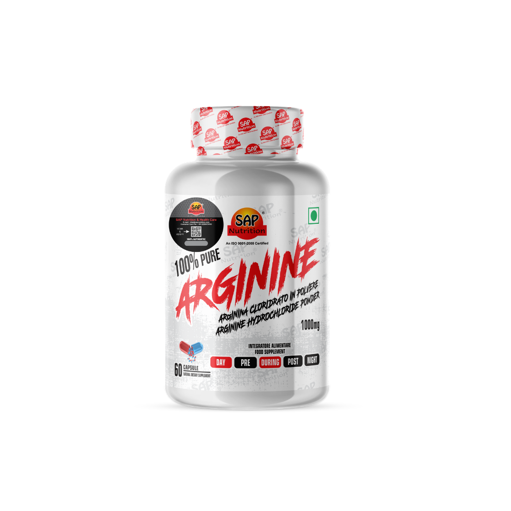 Sap Nutrition Arginine White Series 60 Capsule