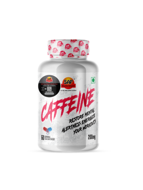 Sap Nutrition Caffeine White Series, 60 Capsule