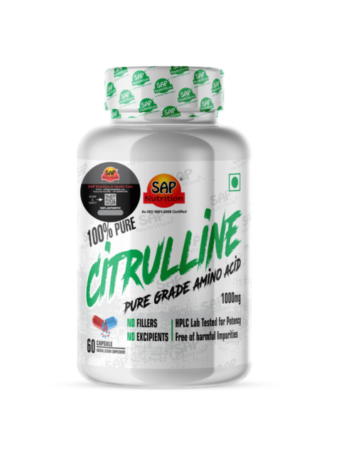 Sap Nutrition Citrulline, 60 Capsule