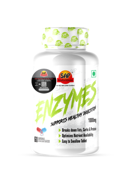 Sap Nutrition Enzymes, 60 Capsule