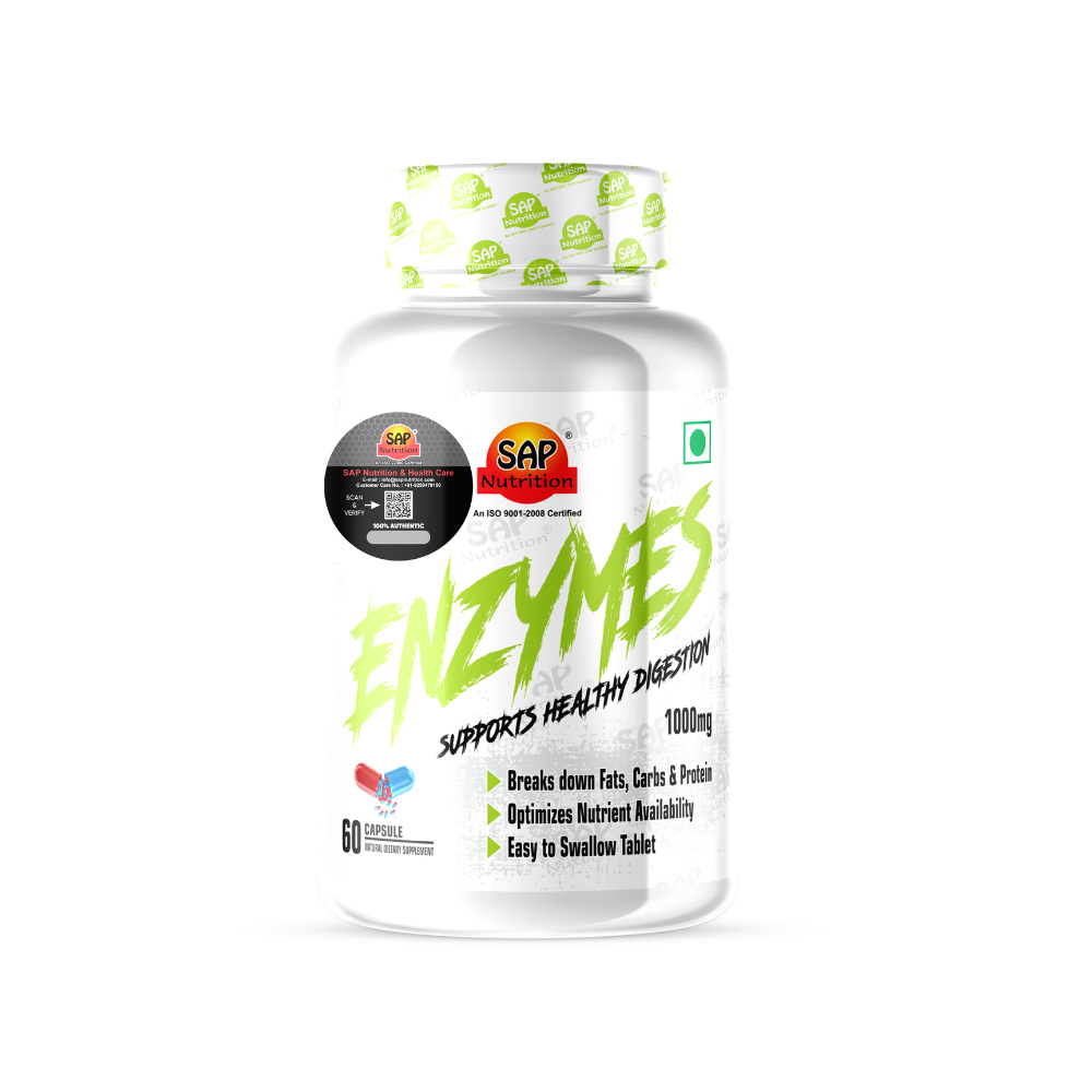 Sap Nutrition Enzymes, 60 Capsule
