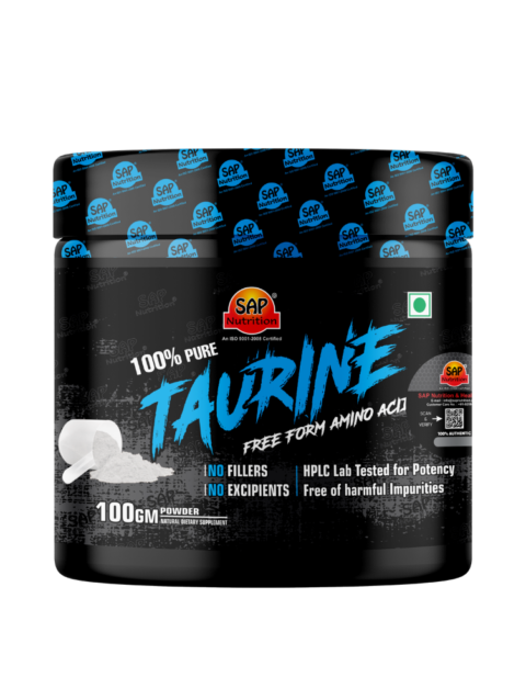 Sap Nutrition Taurine, 100g Powder