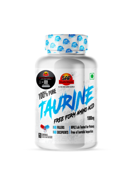 Sap Nutrition Taurine, 60 Capsule