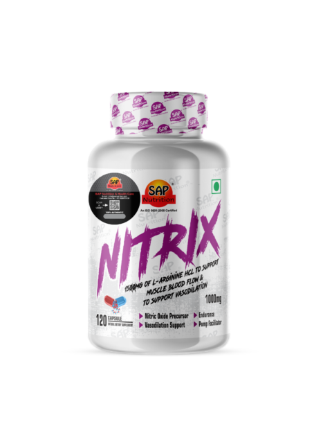 Sap Nutrition Nitrix White Series, 120 Capsule