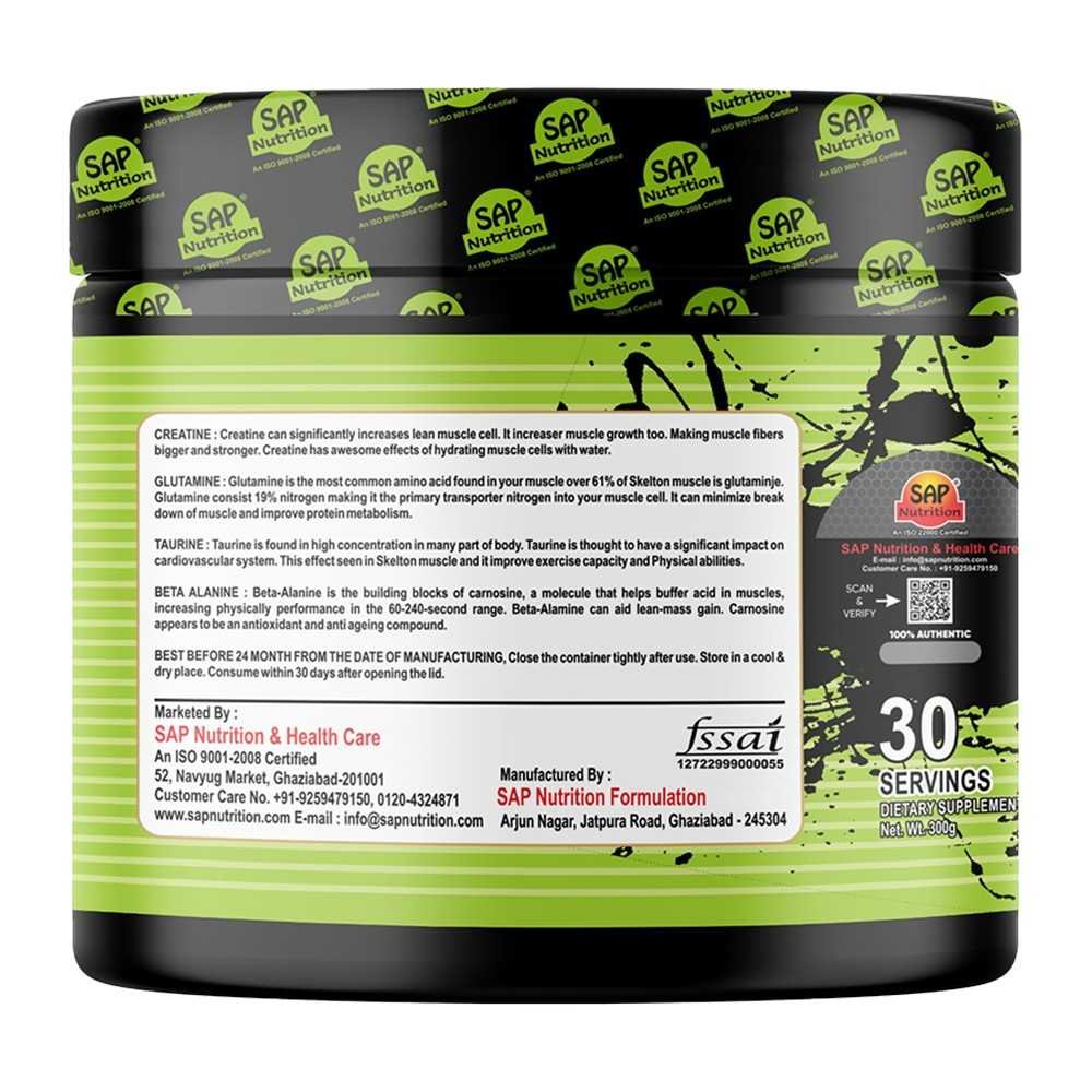 SAP Nutrition CGT Beta Alanine | Performance, Strength & Recovery Supplement | Sugar Free | 30 Servings | 300g - Image 3