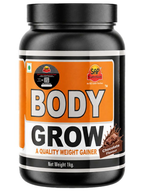 SAP Nutrition Body Grow – Quality Weight Gainer for Daily Calorie Support | 1 KG