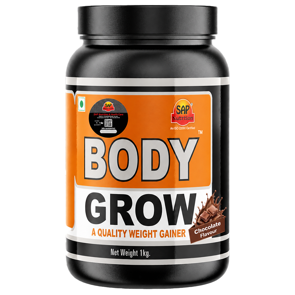 SAP Nutrition Body Grow – Quality Weight Gainer for Daily Calorie Support | 1 KG