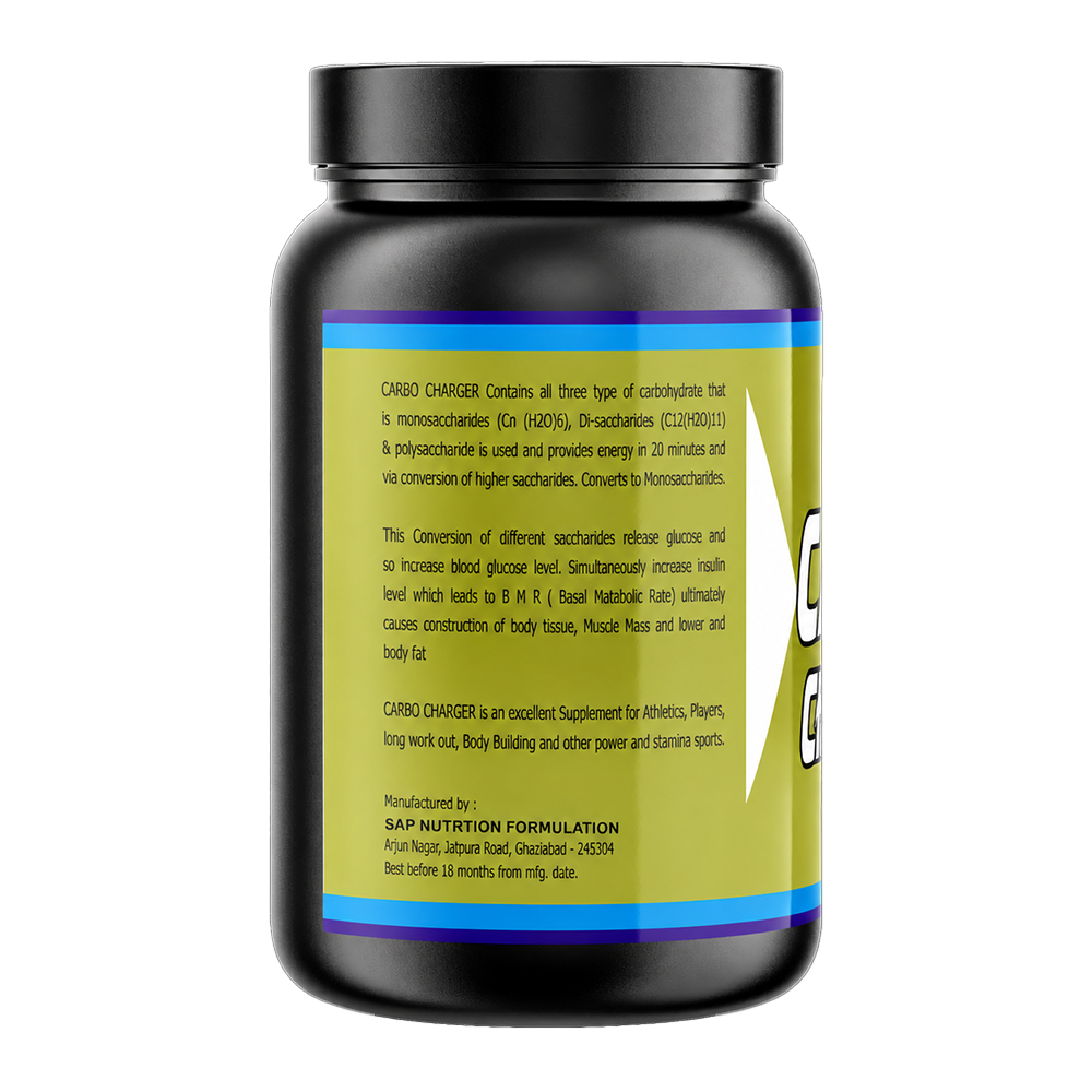 SAP Nutrition Carbo Charger – Carbohydrate Energy Supplement | 1 KG - Image 3