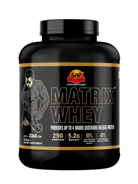 SAP Nutrition Matrix Whey Protein – 25g Protein