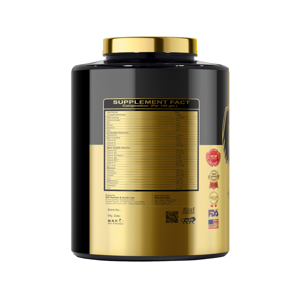 SAP Nutrition Muscle Juice Gainer – 24g Protein with L-Lysine, Arginine & Glutamine - Image 2