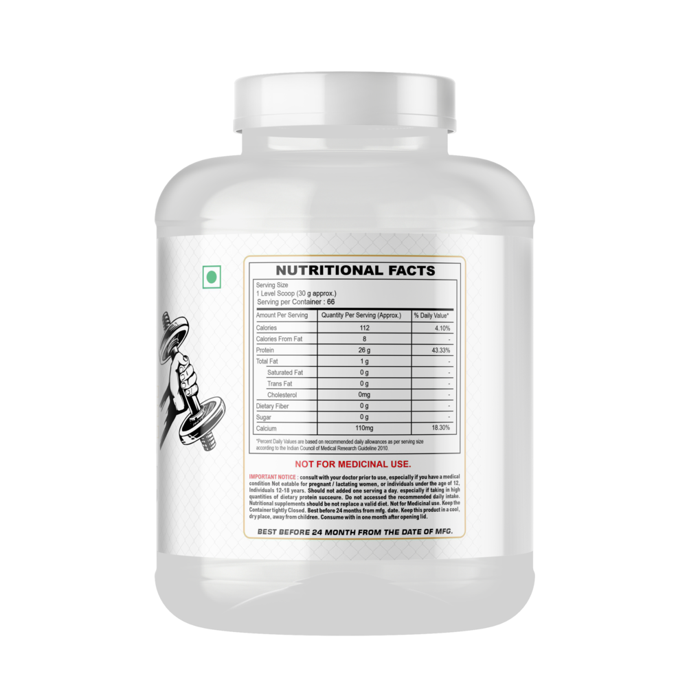 Sap Nutrition Whey Isolate – 26g Protein | Zero Sugar & Zero Carbs - Image 5